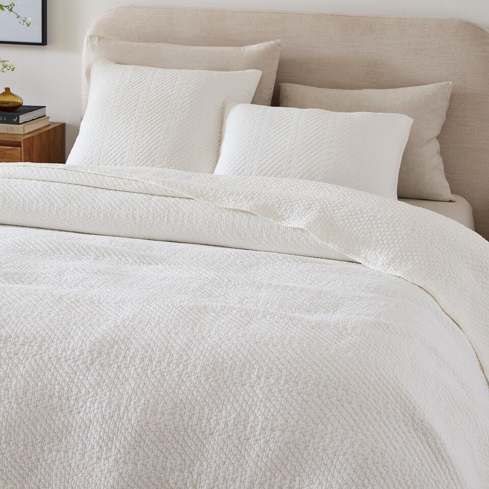 Reflections Matelasse Coverlet & Pillowcases West Elm Australia